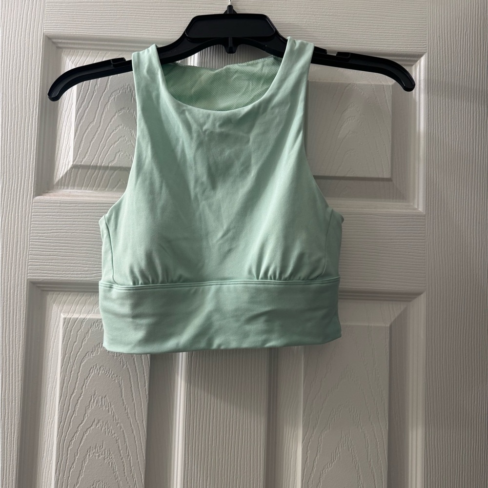 All in Motion Mint Green Longline Sports Bra